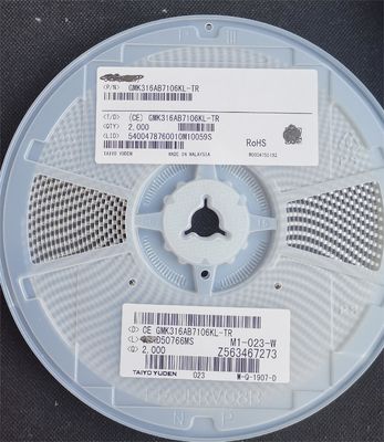 GMK316AB7106KL-TR 10μF 16V MLCC X5R 1206 ±10% Tol Χαμηλή ESR -55°C έως +85°C AEC-Q200