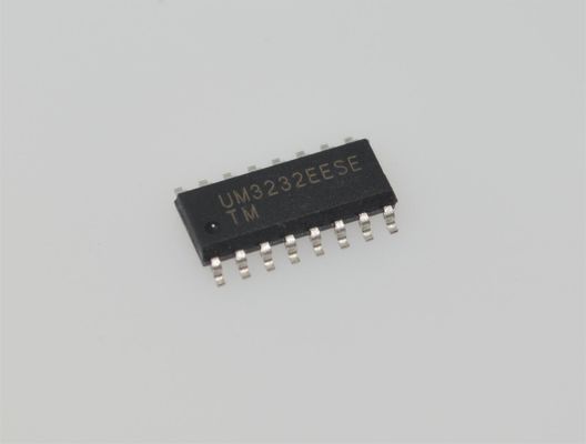 UM3232EESE 3V-5.5V Πομποδέκτης RS-232 1Mbps 2Tx/2Rx ±15kV ESD SOIC-16 -40°C έως +85°C