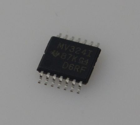 LMV324IPWR χαμηλού κόστους Quad Op-Amp με έξοδο σιδηροδρόμου προς σιδηρόδρομο 1.1MHz εύρος ζώνης Χαμηλό IQ (24μA/amp) 2.7-5.5V Λειτουργία Μικρό πακέτο TSSOP-14 -40°C έως 125°C Πεδίο προστασίας ESD and υψηλή απόρριψη EMI