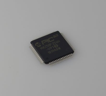 PIC32MX250F256H-I/PT Επεξεργαστής (MCU) 32-bit υψηλής απόδοσης με 256KB Flash, 64KB RAM, ταχύτητα 50MHz, USB OTG, χαμηλή κατανάλωση και ανθεκτικά περιφερειακά για ενσωματωμένα σχέδια