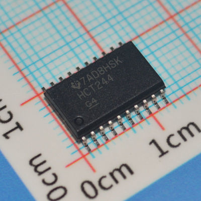 SN74HCT244DWR Οκταδικός Buffer/Line Driver 3-State με συμβατότητα HCT Speed LSTTL Έξοδοι Υψηλού Ρεύματος Ευρύ εύρος Τάσης Λειτουργίας και Ισορροπημένες Καθυστερήσεις Διάδοσης