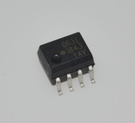 Υπερ-συμπίεση HCPL-0631-500E Υψηλή CMR 3.5kV/μs 10kV/μs Απομόνωση 1mA Χαμηλό ρεύμα Υψηλή θερμοκρασία 110°C 5kV Απομόνωση Υψηλή ταχύτητα 1MBd Wide Vcc 2.7-5.5V SOIC-8 Package