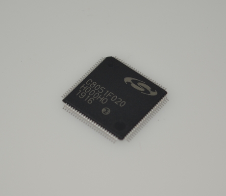 C8051F020-GQR Υψηλής ταχύτητας 25 MIPS 8052 Core 64KB In-System Flash 4.5KB RAM 12-Bit ADC Διπλό 12-Bit DACs 64-Pin LQFP Βιομηχανικό εύρος θερμοκρασίας Εκτεταμένο σύνολο περιφερειακών