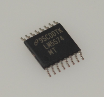 LM5574MTX 75V Wide Input 3A Step-Down DC/DC Converter Ενσωματωμένο 170mΩ MOSFET 50kHz-1MHz Freq Ρυθμίστε Θερμική/UVLO/OCP Προστασία -40°C έως +125°C Πακέτο TSSOP-16