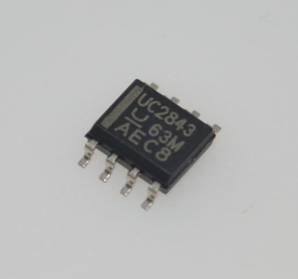 UC2843D8TR Ελεγκτής PWM Current-Mode με Λειτουργία 500kHz 8.4V/7.9V UVLO Έξοδος Totem-Pole 50mA Εσωτερικά Τριμαρισμένο Bandgap Χαμηλό Ρεύμα Εκκίνησης & Λειτουργίας σε SOIC-8