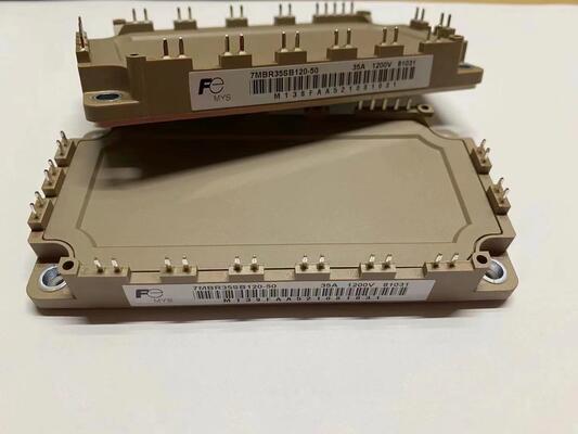 7MBR35SB120-50 1200V/35A Επτά-σε-ένας IGBT ενσωματωμένο κύκλωμα πέδησης Ενσωματωμένο σε NTC χαμηλό VCE (sat) υψηλής ταχύτητας διακόπτης συμπαγή δομή βιομηχανικής ποιότητας για συστήματα AC και UPS