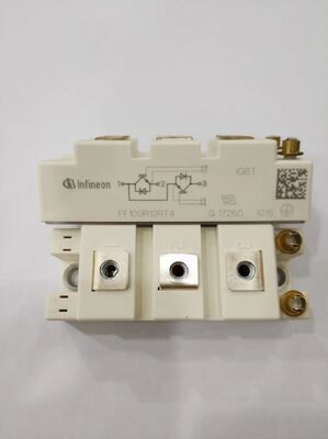 FF100R12RT4 1200V/100A 3-in-1 IGBT Module Integrated Brake Chopper Low VCE ((sat) High Speed Switching Low Loss Ενσωματωμένη απομονωμένη βάση NTC για βιομηχανικές μονάδες κίνησης και συστήματα UPS