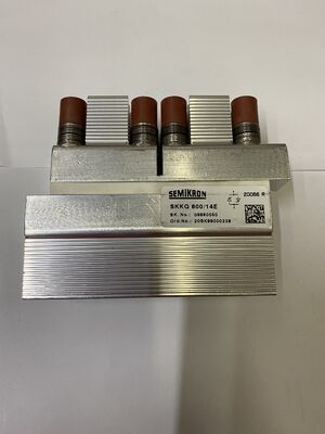 SKKQ800/14E 1400V 800A IGBT Module Low Vce ((sat) Low Loss High Ruggedness Low Inductance NTC Sensor Βιομηχανικός βαθμός για οχήματα Megawatt και βαριά UPS
