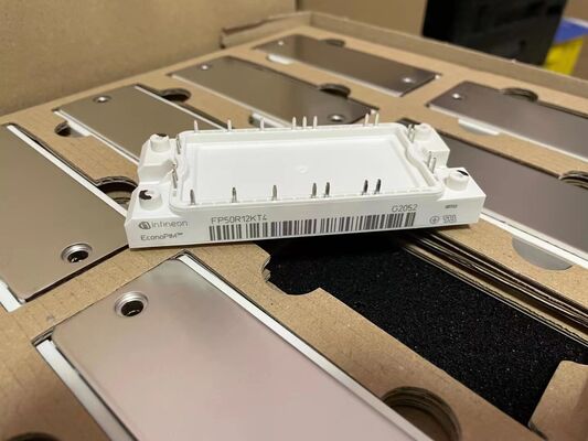 FP50R12KT4 1200V 50A PIM IGBT Module TRENCHSTOPTM IGBT4 Χαμηλή απώλεια διακόπτη Ενσωματωμένος επανορθωτής και φρένο Χαλκό βάση NTC υψηλή συχνότητα διακόπτη για κινητήρες και HVAC