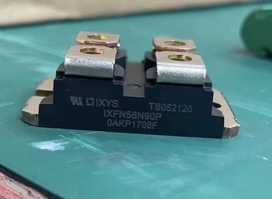 IXFN56N90P 900V 56A N-Channel MOSFET Ultra-Low Rds ((on) 135mΩ HiPerFETTM Polar Technology Fast Body Diode Low Qg High-Speed Switching SOT-227B Πακέτο για UPS και μονάδες οδήγησης