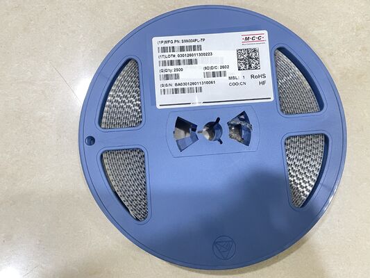 SM4004PL-TP 400V 1A Γενικός σκοπός Δίοδος Χαμηλή ισχύς VF 1.1V Χαμηλή διαρροή 5μA Υψηλή τάση 30A SOD-123FL -65°C έως 175°C Συμμόρφωση με το RoHS για τροφοδοσίες ηλεκτρικής ενέργειας και φωτισμό LED