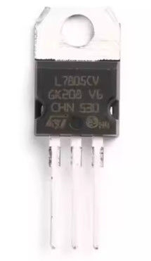 L7805CV-DG 5V 1.5A Γραμμικός ρυθμιστής τάσης Θερμική προστασία υπερέκτασης Σύντομο κύκλωμα Ασφαλές TO-220 Πακέτο ευρύ φάσμα εισόδου 7V-35V, ιδανικό για παροχή ενέργειας και βιομηχανικό έλεγχο