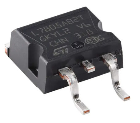 L7805ABD2T-TR 5V 1.5A Μόνιμος ρυθμιστής τάσης TO-263-3 D2PAK (2 μολύβδεις + καρτέλα) TO-263AB Πακέτο Θερμική προστασία και προστασία από βραχυκυκλώματα ±2% Ανεκτικότητα εξόδου -40°C έως +125°C Περιοχή Κατηγορία αυτοκινήτων