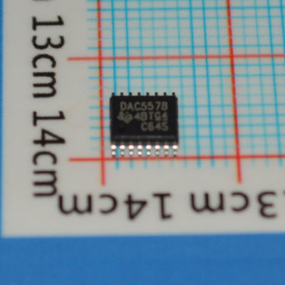DAC5578SPWR 8-Ch 8-bit DAC I2C Διασύνδεση 2.7-5.5V, χαμηλή ισχύς 0.4mA, ±1LSB INL TSSOP-16 -40°C έως +105°C