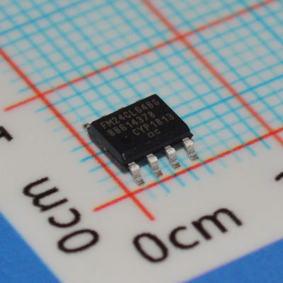 FM24CL64B-GTR 64Kb FRAM I2C 1MHz 10^14 Αντοχή 151yr Διατήρηση χωρίς καθυστέρηση Γράφει 3.6V Max, SOIC-8 -40°C~85°C