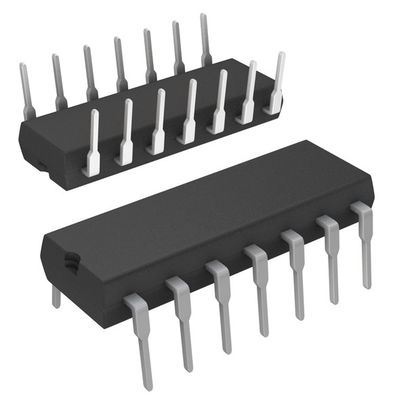 IR2110PBF ολοκληρωμένο κύκλωμα 600V υψηλό-χαμηλό οδηγό 2A κορυφαίο ρεύμα 10V-20V λογική 500ns πακέτο χρόνου ανόδου / περίπτωση 14-DIP (0,300", 7,62mm) -40 °C έως +125 °C