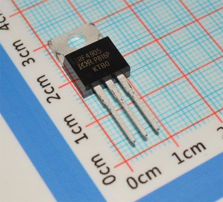 IRF4905PBF -55V P-Channel MOSFET 74A ρεύμα 0,02Ω Rds ((on) έως 220AB 175°C Μέγιστη ονομαστική χιονοστιβάδα