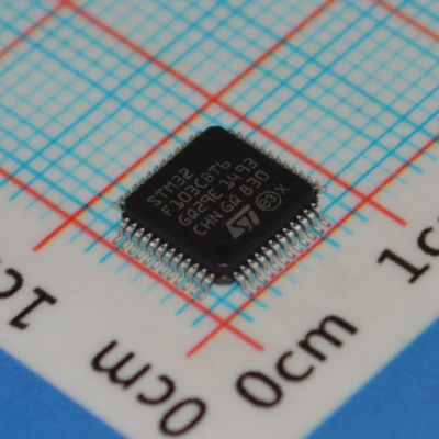 STM32F103CBT6 72MHz Cortex-M3 MCU 128KB Flash 20KB RAM 2x12-bit ADC 3xUSART USB/CAN LQFP-48 2.0-3.6V -40°C έως +85°C Δυναμικό βιομηχανικής ποιότητας