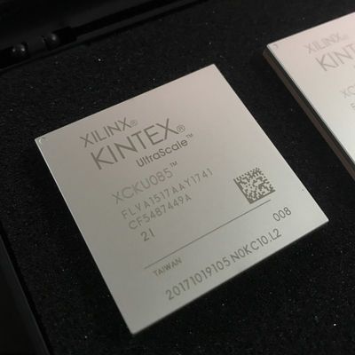 XCKU085-2FLVA1517I Kintex UltraScale FPGA 6.8M Λογικά Κύτταρα 16Gbps Πομποδέκτες 1517-Pin FCBGA -40°C έως +100°C
