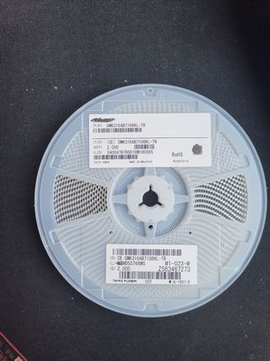 GMK316AB7106KL-TR 10μF 16V MLCC X5R 1206 ±10% Tol Χαμηλή ESR -55°C έως +85°C AEC-Q200