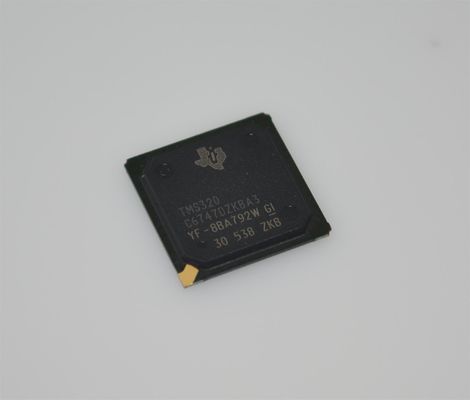 TMS320C6747DZKBA3 456MHz Διπλό πυρήνα DSP 3648MBPS 32KB L1 Μνήμη αποθήκευσης 256KB RAM BGA-256 -40°C έως +100°C Βιομηχανικό DSP