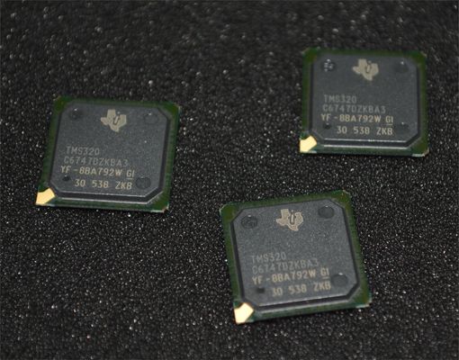 TMS320C6747DZKBA3 456MHz Διπλό πυρήνα DSP 3648MBPS 32KB L1 Μνήμη αποθήκευσης 256KB RAM BGA-256 -40°C έως +100°C Βιομηχανικό DSP