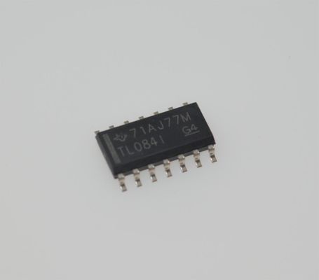 TL084IDR Τετραπλό JFET Op Amp 4MHz Εύρος Ζώνης 13V/μs Slew Rate ±18V Τροφοδοσία 3pA Ρεύμα Πόλωσης Εισόδου SOIC-14 -40°C έως +125°C