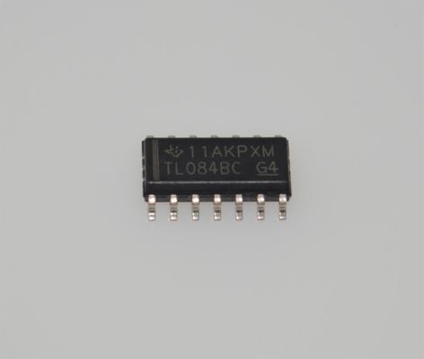 TL084BCDR Quad JFET-Input Op Amp 4MHz Bandwidth 13V/μs Slew Rate ±18V Τροφοδοσία 3pA Προδιάθεση εισόδου SOIC-14 -40°C έως +125°C