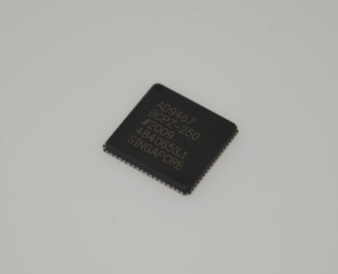 AD9467BCPZ-250 16-Bit 250MSPS ADC 80dB SNR 1.8V Τροφοδοσία ΛΔΔΑ Εξαγωγές LFCSP-64 -40°C έως +85°C Βιομηχανική ποιότητα