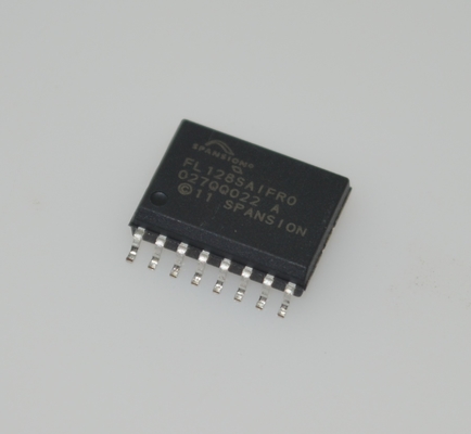 S25FL128SAGMFIR01 128Mb SPI NOR Flash 104MHz Ρολόι 100K κύκλοι διαγραφής 20 ετών Διατήρηση δεδομένων 2.7-3.6V SOIC-16 -40°C έως +85°C