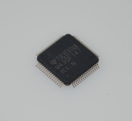 MSP430F147IPMR 16MHz Ultra-Low-Power MCU με 32KB Flash 1KB RAM 12-bit ADC 16-bit Timers UART/SPI/I2C 1.8-3.6V Λειτουργία & 64-pin LQFP Πακέτο
