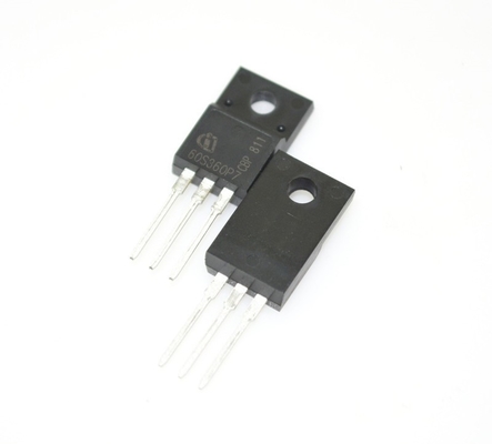 IPA60R360P7SXKSA1 600V CoolMOSTM 360mΩ RDS ((on) 11A ρεύμα εξαιρετικά χαμηλές απώλειες εναλλαγής υψηλής απόδοσης ισχυρή προστασία ESD TO-220 πακέτο για SMPS & βιομηχανικές εφαρμογές