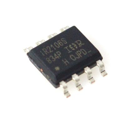 IR2106STRPBF 600V Half-Bridge Driver 200mA Έξοδος Γρήγορης Εναλλαγής UVLO, Χαμηλή Καθυστέρηση Διάδοσης SOIC-8 Ιδανικό για Κινητήρες and Inverters