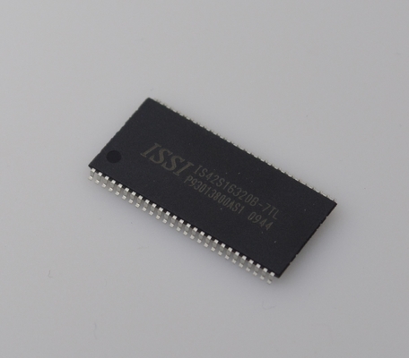 IS42S16320B-7TL SDRAM 64Mb Density 166MHz Speed 3.3V Operation 16Mx16 Organization LVTTL Interface Industrial Temp (-40°C~85°C) Compact TSOP-II Package High Reliability