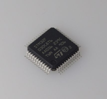STM32F030C8T6 48MHz Cortex-M0 MCU 64KB Flash 8KB RAM 12-bit ADC χαμηλού κόστους 5V Tolerant 37 GPIOs and Wide Temp Range για ισχυρά ενσωματωμένα σχέδια