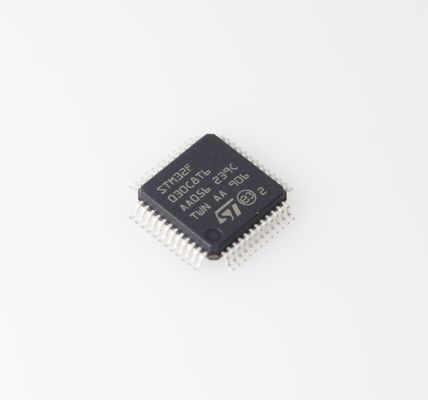 STM32F030C8T6 48MHz Cortex-M0 MCU 64KB Flash 8KB RAM 12-bit ADC χαμηλού κόστους 5V Tolerant 37 GPIOs and Wide Temp Range για ισχυρά ενσωματωμένα σχέδια