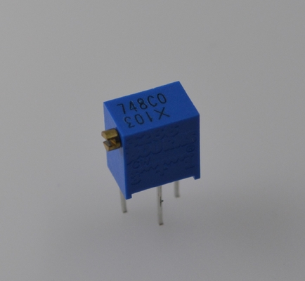 3266X-1-103LF 10KΩ Trimpot 1/4W Power 300V Rating ±10% Tolerance Cermet Construction PC Mount Reliable Adjustment for Precision Circuits