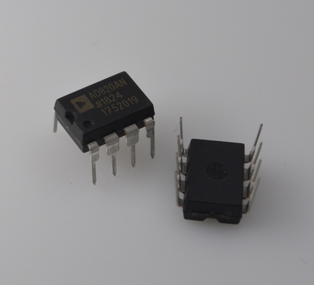 AD820ANZ Precision 5MHz Op Amp Single/Dual Supply (±18V) Low Power 1.3mA Rail-to-Rail Output Wide Temp Range -40°C~+125°C for Industrial & Automotive