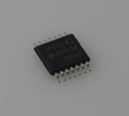 LMV324IPWR χαμηλού κόστους Quad Op-Amp με έξοδο σιδηροδρόμου προς σιδηρόδρομο 1.1MHz εύρος ζώνης Χαμηλό IQ (24μA/amp) 2.7-5.5V Λειτουργία Μικρό πακέτο TSSOP-14 -40°C έως 125°C Πεδίο προστασίας ESD and υψηλή απόρριψη EMI