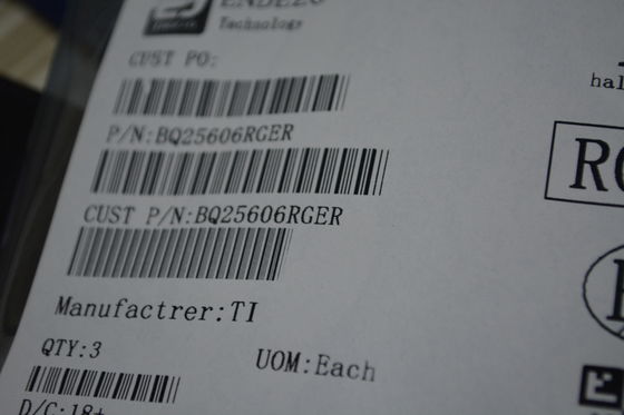 BQ25606RGER 3A IC γρήγορης φόρτισης με 3.9V-14V Εισόδου I2C 30V OVP NVDC Δρόμος τροφοδοσίας 3mm × 3mm QFN 92% Απόδοση Ενσωματωμένα MOSFET and θερμική ρύθμιση