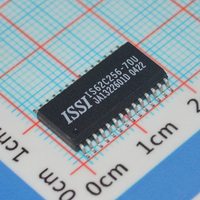 IS62C256-70U 32Kx8 SRAM υψηλής ταχύτητας, χρόνος πρόσβασης 70ns, χαμηλής κατανάλωσης CMOS, λειτουργία 5V, βιομηχανικό εύρος θερμοκρασίας, συμβατό με TTL, αξιόπιστη διατήρηση δεδομένων, εύκολο στη χρήση, πακέτο 28 ακίδων