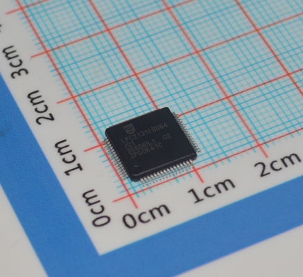 LPC2131FBD64/01,15 ARM7 MCU 32-bit RISC Core 64KB Flash 16KB RAM 60MHz Speed USB 2.0 2x UART 64-LQFP -40°C έως +85°C Βιομηχανικής Κλάσης