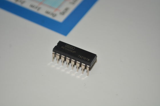 RCV420JP Ακριβής δέκτης 4-20mA με τροφοδοσία βρόχων με ακρίβεια 0,1% Έκδοση τάσης στο τσιπ Αναφορά υπερχαμηλής κλίσης και θορύβου για ισχυρά βιομηχανικά συστήματα