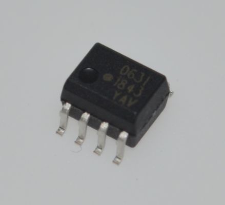 Υπερ-συμπίεση HCPL-0631-500E Υψηλή CMR 3.5kV/μs 10kV/μs Απομόνωση 1mA Χαμηλό ρεύμα Υψηλή θερμοκρασία 110°C 5kV Απομόνωση Υψηλή ταχύτητα 1MBd Wide Vcc 2.7-5.5V SOIC-8 Package