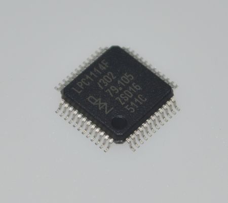 LPC1114FBD48/302 ARM Cortex-M0 32-bit MCU 50MHz CPU 32KB Flash 8KB SRAM 12-bit ADC 42 GPIOs UART/SPI/I2C Χαμηλής Ισχύος < 1μA Βαθύς Ύπνος