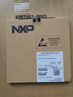 BAS16W 100V 200mA Δίοδος Εναλλαγής με 4ns Αντίστροφο Χρόνο Ανάκαμψης, Διπλή Διάταξη Σειράς, Συσκευασία SOT-323 και Συσκευασία Ταινίας & Τροχού για Σχεδιασμό Κυκλωμάτων Υψηλής Ταχύτητας