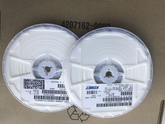 C0603C101J5GACTU 100pF 50V C0G/NP0 0603 Κεραμικός συμπυκνωτής 5% Ανώτατη ανοχή Υψηλή σταθερότητα Υπερ-χαμηλή ESR και συσκευασία ταινίας και κυλίνδρων για κυκλώματα υψηλής συχνότητας