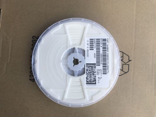 C0603C101J5GACTU 100pF 50V C0G/NP0 0603 Κεραμικός συμπυκνωτής 5% Ανώτατη ανοχή Υψηλή σταθερότητα Υπερ-χαμηλή ESR και συσκευασία ταινίας και κυλίνδρων για κυκλώματα υψηλής συχνότητας