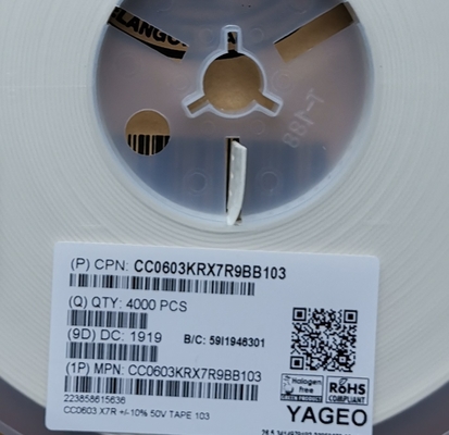 CC0603JRNPO0BN200 Ιδανικός πυκνωτής 200pF NPO για κυκλώματα υψηλής συχνότητας Μέγεθος 0603 Εξαιρετικά σταθερός Χαμηλό ESR Υψηλός συντελεστής Q Τιμή ακριβείας Ανώτερη απόδοση Συμμόρφωση RoHS