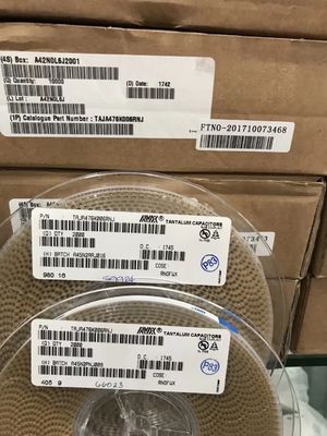 TAJA475K010RNJ 4.7μF 10V Πυκνωτής Τανταλίου 10% Ανοχή Θήκη 1310 Χαμηλής ESR Υψηλής Αξιοπιστίας AEC-Q200 Πιστοποιημένο Ευρύ Φάσμα Θερμοκρασίας για Εφαρμογές Αυτοκινήτων and Βιομηχανίας